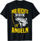 Angler Lustiges Fischer Mir Reichts Ich Geh Zum Angeln T-Shirt - T-Shirt | Black