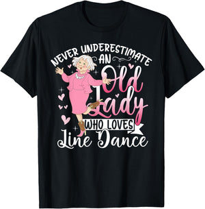 Line Dancing Choreographer Dance Teacher Grandma Dancer Gift T-Shirt - T-Shirt | Black