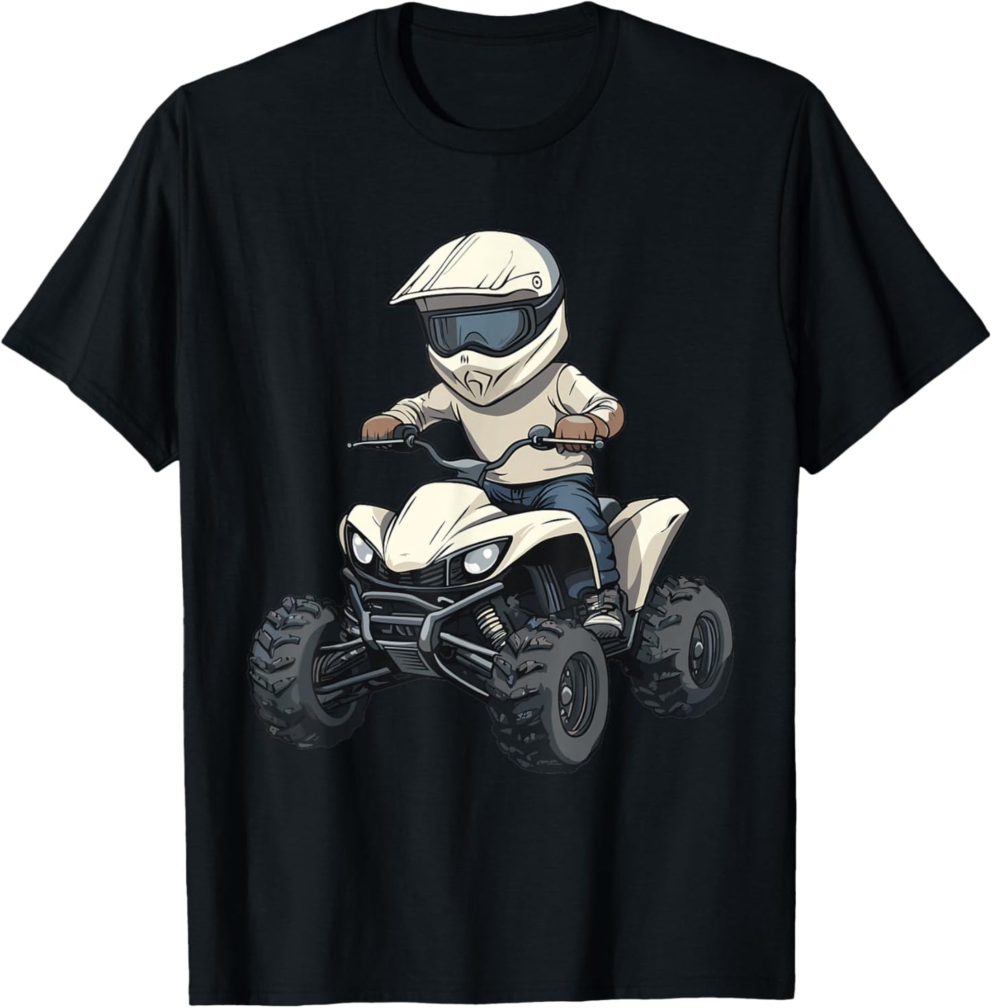 Kids 4 wheeler T-Shirt - T-Shirt | Black