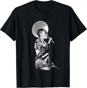 Grace Jones Live Black And White By Everard Smith T-Shirt - T-Shirt | Black