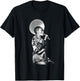 Grace Jones Live Black And White By Everard Smith T-Shirt - T-Shirt | Black