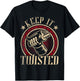 Keep It Twisted - Vintage Motorcycle T-Shirt - T-Shirt | Black