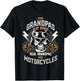 Real Grandpas Ride Motorcycles T-Shirt - T-Shirt | Black