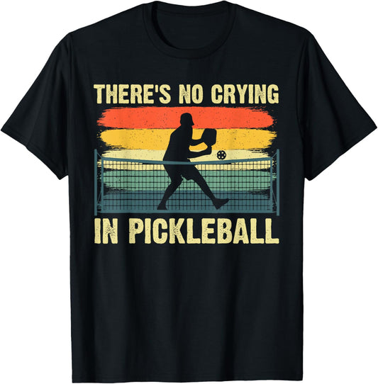 Funny Pickleball Art Women Pickleball Player Paddle T-Shirt - T-Shirt | Black