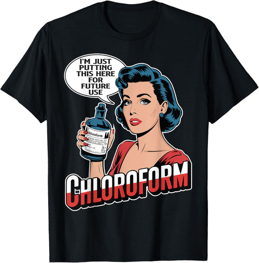 Chloroforme Femme T-Shirt - T-Shirt | Black