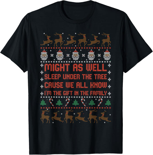 Might As Well Sleep Under The Tree T-Shirt - T-Shirt | Black