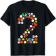 Kids 2nd Birthday Sports Big Number Two 2 Year Old Boy T-Shirt - T-Shirt | Black