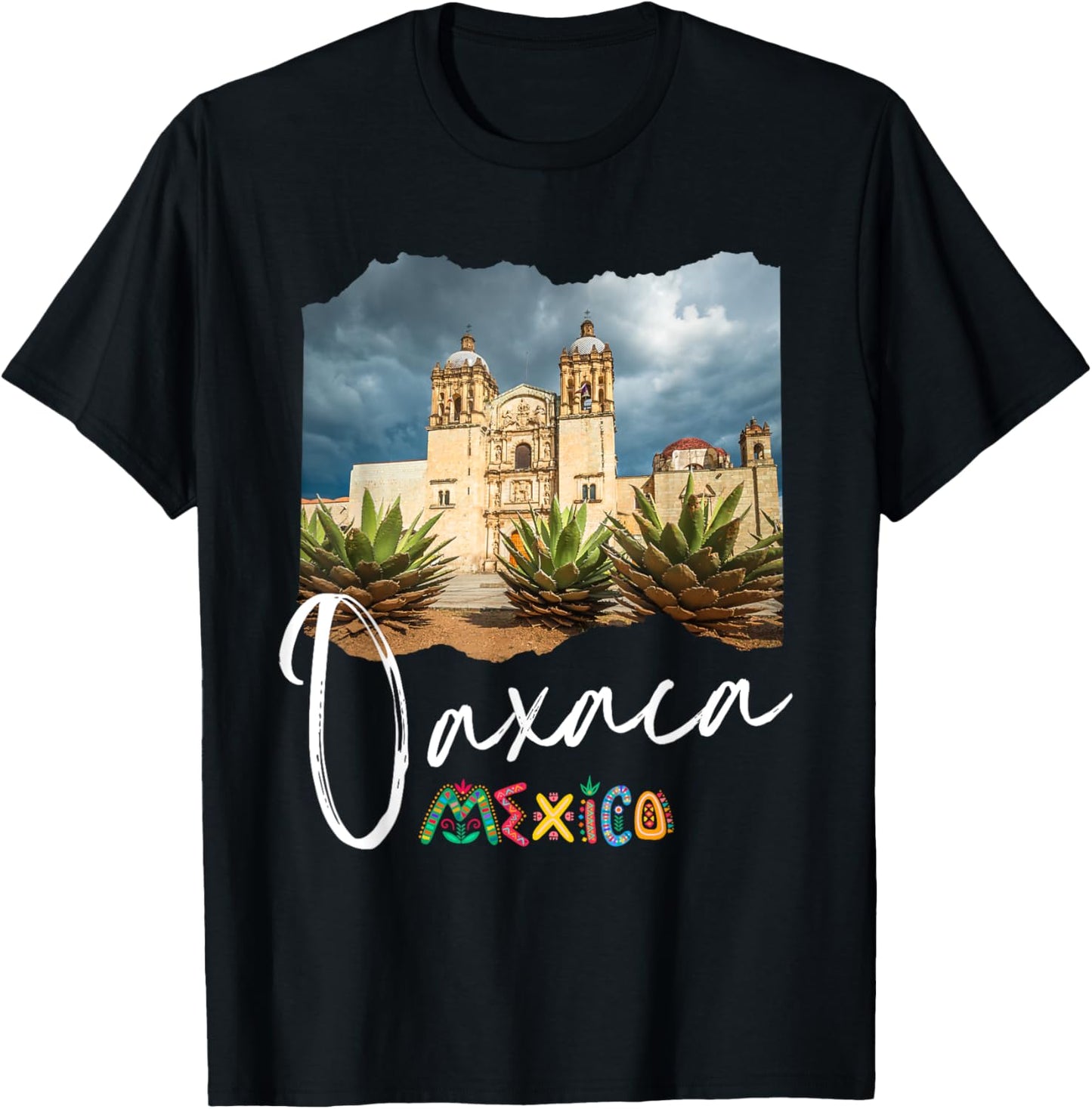Retro Oaxaca Mexico Souvenir / Oaxaca T-Shirt - T-Shirt | Black