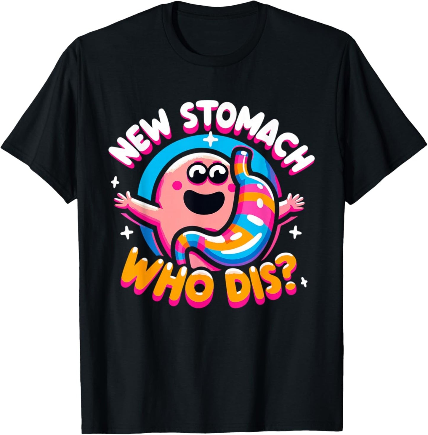 Gastric Sleeve Surgery Gastrectomy Weight Loss Journey T-Shirt - T-Shirt | Black