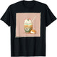 Boba Tea Cat Kawaii Anime Japanese Kawaii Neko Graphic Men Women Kids T-Shirt - T-Shirt | Black