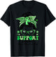 Groovy Support Squad Messy Bun Women Kidney Disease T-Shirt - T-Shirt | Black