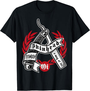 Oi Skinhead /Skinhead T-Shirt - T-Shirt | Black