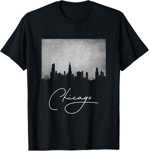 City of Chicago Illinois T-Shirt - T-Shirt | Black