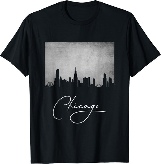City of Chicago Illinois T-Shirt - T-Shirt | Black