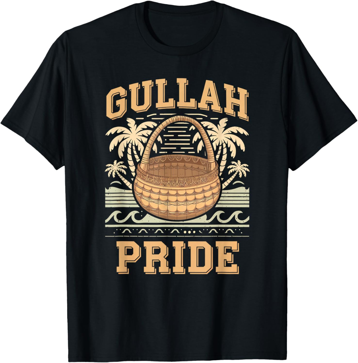 Gullah Culture – Celebrating Lowcountry Heritage T-Shirt - T-Shirt | Black