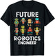 Future Engineer Robotics Robot Costume For Adults & Kids Boy T-Shirt - T-Shirt | Black