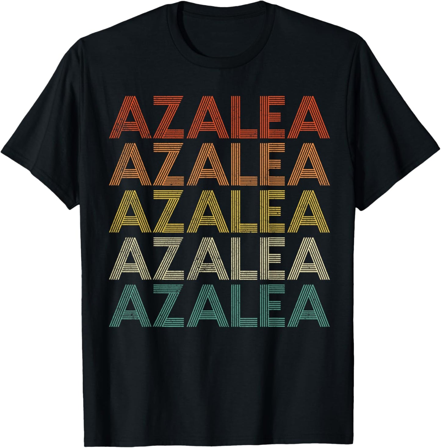 Azalea Retro Vintage T-Shirt - T-Shirt | Black
