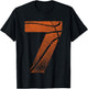 Kids 7th Birthday Boy Basketball Player Basketball 7 Years Old T-Shirt - T-Shirt | Black