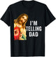 Retro Sunset Jesus I'm Telling Dad Costume Women T-Shirt - T-Shirt | Black