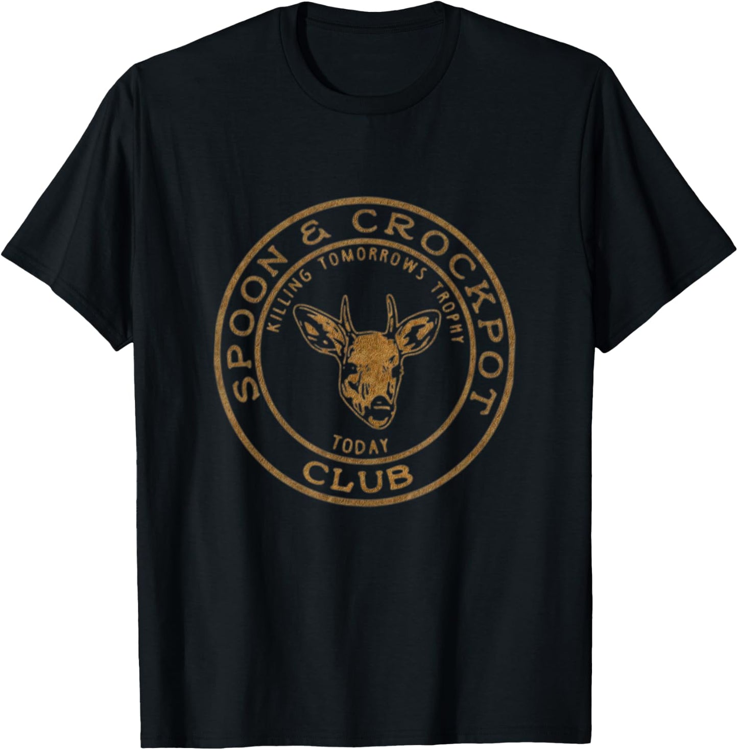 Spoon And Crockpot Club T-Shirt - T-Shirt | Black
