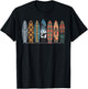 Surfboarder Hawaii Wave Surfing Surfboard Lover Beach Surfer T-Shirt - T-Shirt | Black