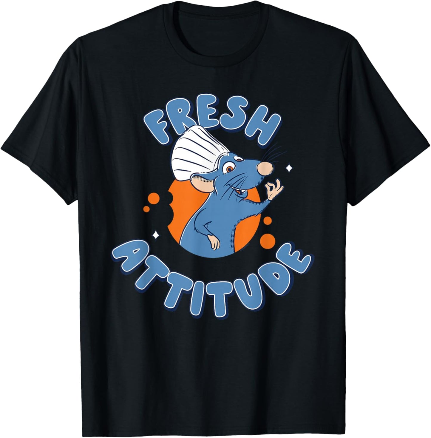 Disney and Pixar's Ratatouille Chef Remy Fresh Attitude T-Shirt - T-Shirt | Black
