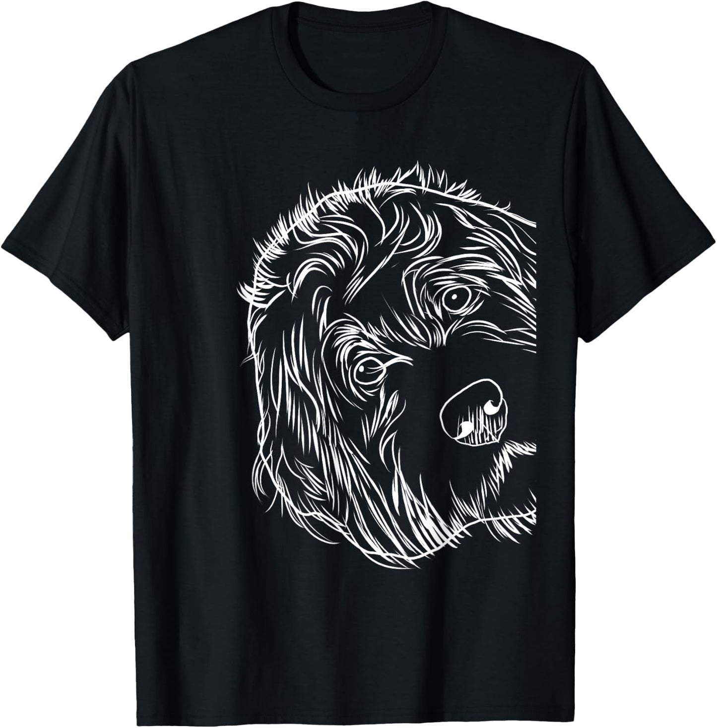 Funny Dog Labradoodle T-Shirt - T-Shirt | Black