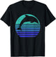 Retro dolphin silhouette T-Shirt - T-Shirt | Black