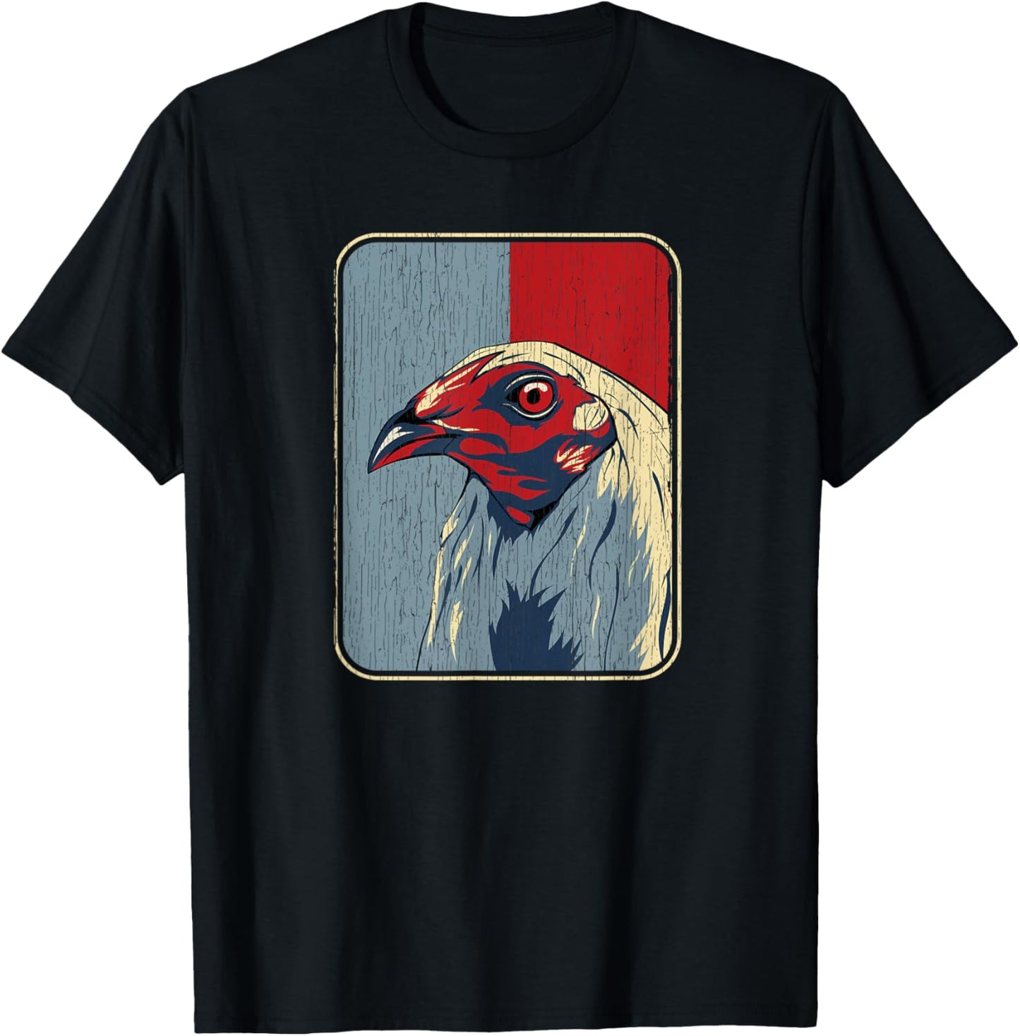 Vintage Cockfighting - Rooster T-Shirt - T-Shirt | Black