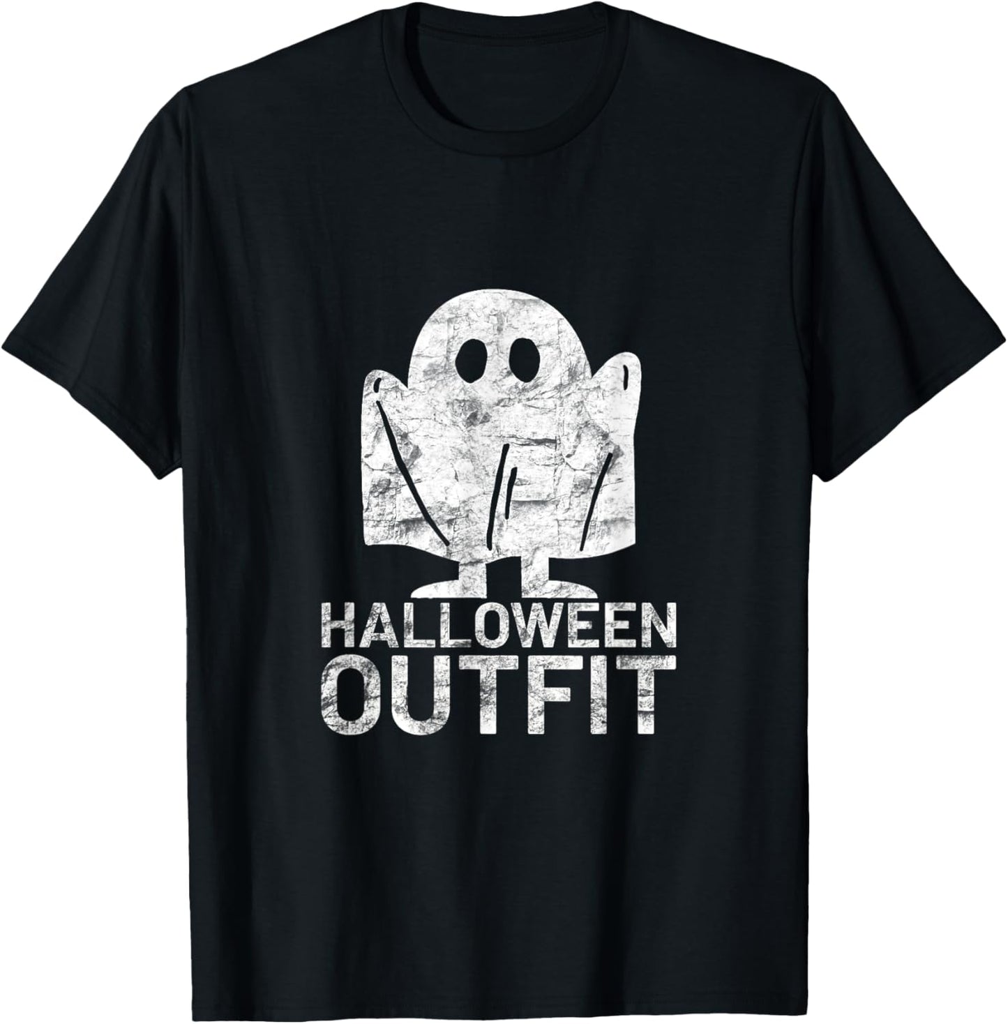 Funny Halloween Costume Scary Pumpkin Shirt Jack O Latern T-Shirt - T-Shirt | Black