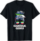 Equatorial Guinea Girl African Girls Flag T-Shirt - T-Shirt | Black