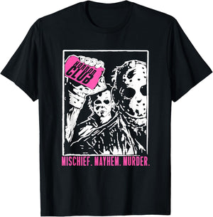 Horror Club - Scary Slasher Movie Parody T-Shirt - T-Shirt | Black