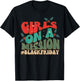 Girls Mission Funny Black Shopping Friday Christmas Holiday T-Shirt - T-Shirt | Black