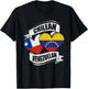 Chilean Venezuelan Hearts Chile Venezuela Flags T-Shirt - T-Shirt | Black