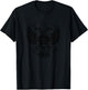 Russia Double-headed Eagle Russian Arms Symbol Emblem T-Shirt - T-Shirt | Black