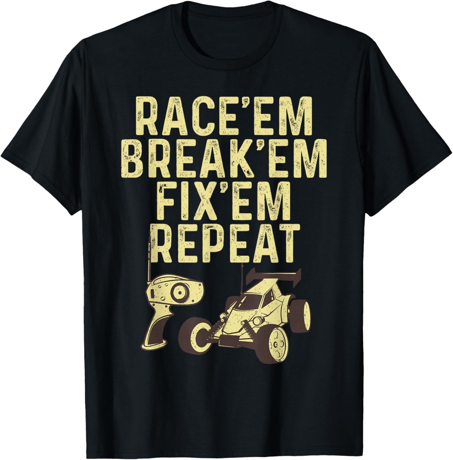 Cool RC Car Design Women RC Car Racing Race Lover T-Shirt - T-Shirt | Black