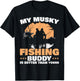 Muskie Fishing Musky Fisherman Fish Catcher Fisherman T-Shirt - T-Shirt | Black