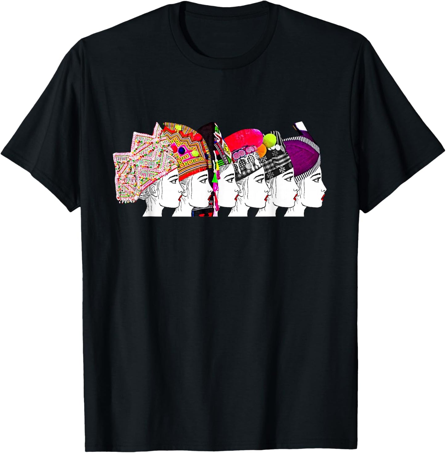 Hmong 6 Sisters forever T-Shirt - T-Shirt | Black