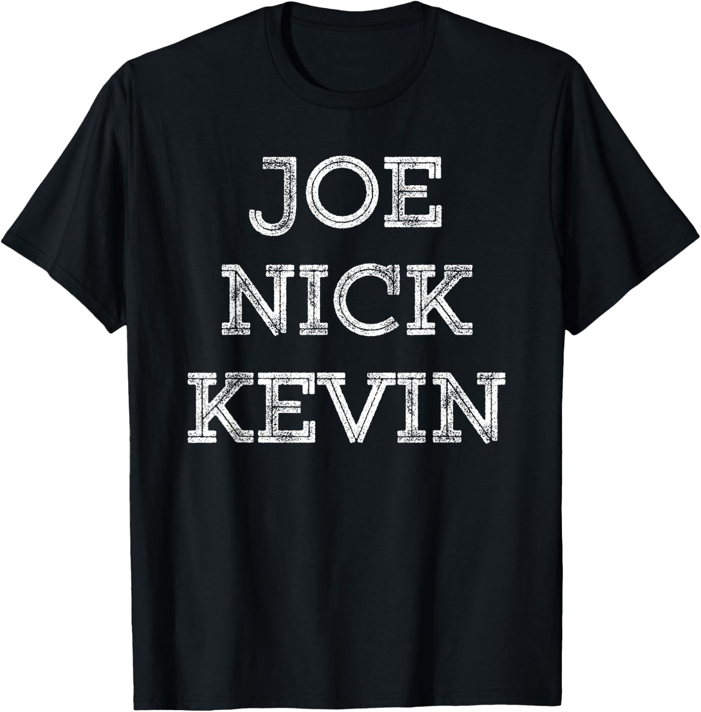 Joe Nick Kevin - List T-Shirt - T-Shirt | Black