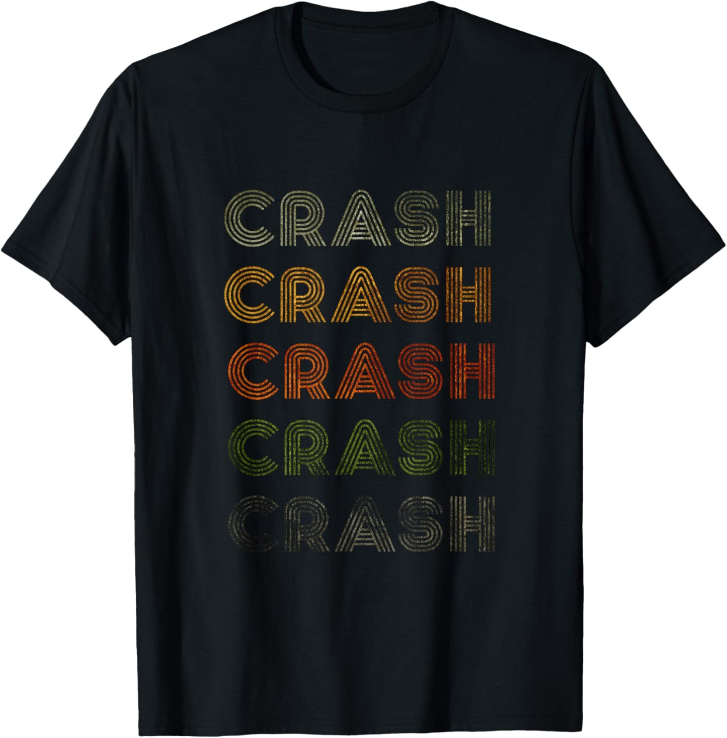 Love Heart Crash Grunge Vintage Style Black Crash T-Shirt - T-Shirt | Black