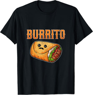 Taco Family Mexican Burrito Dads T-Shirt - T-Shirt | Black