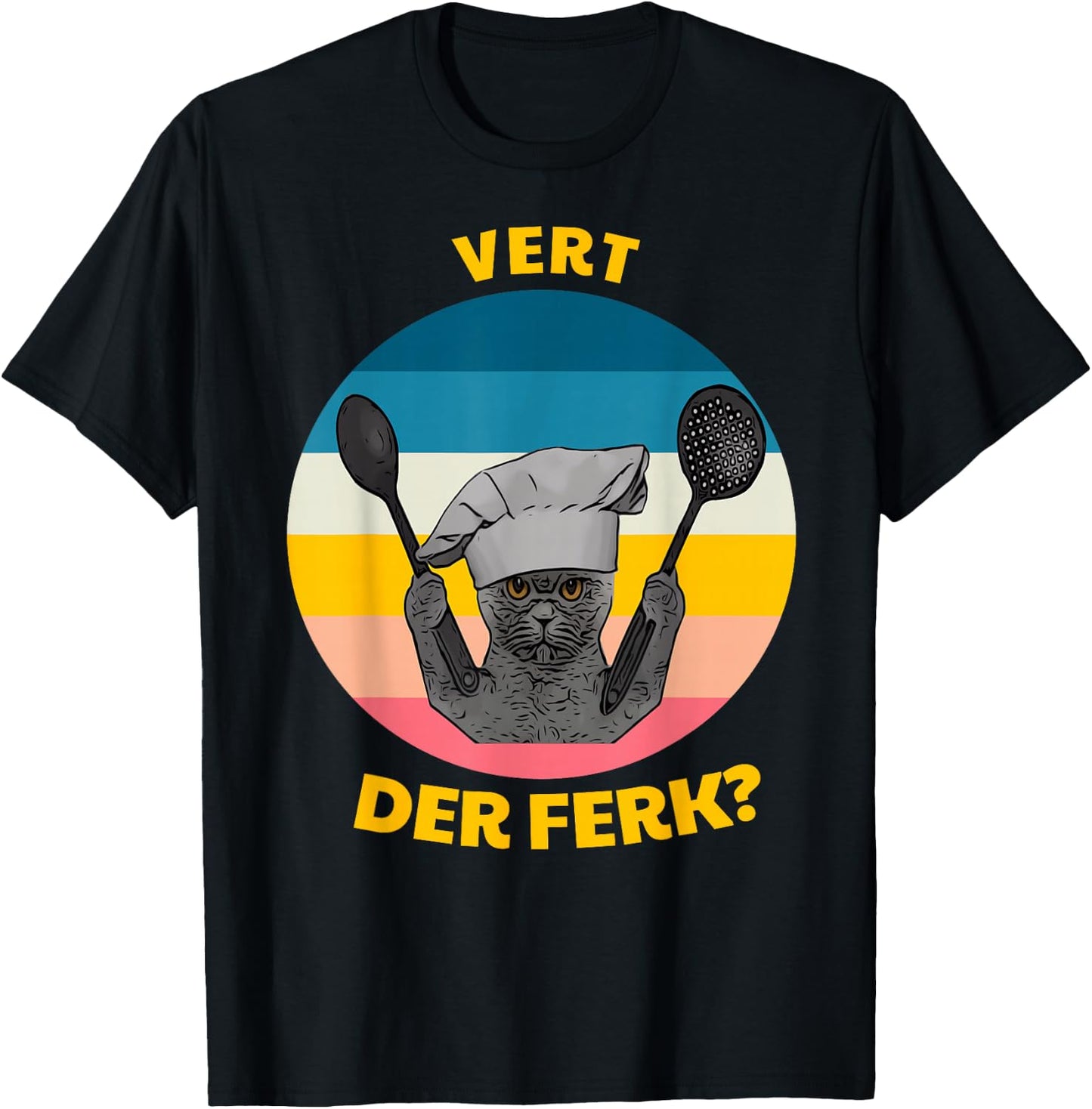 Vert Der Ferk T-Shirt - T-Shirt | Black