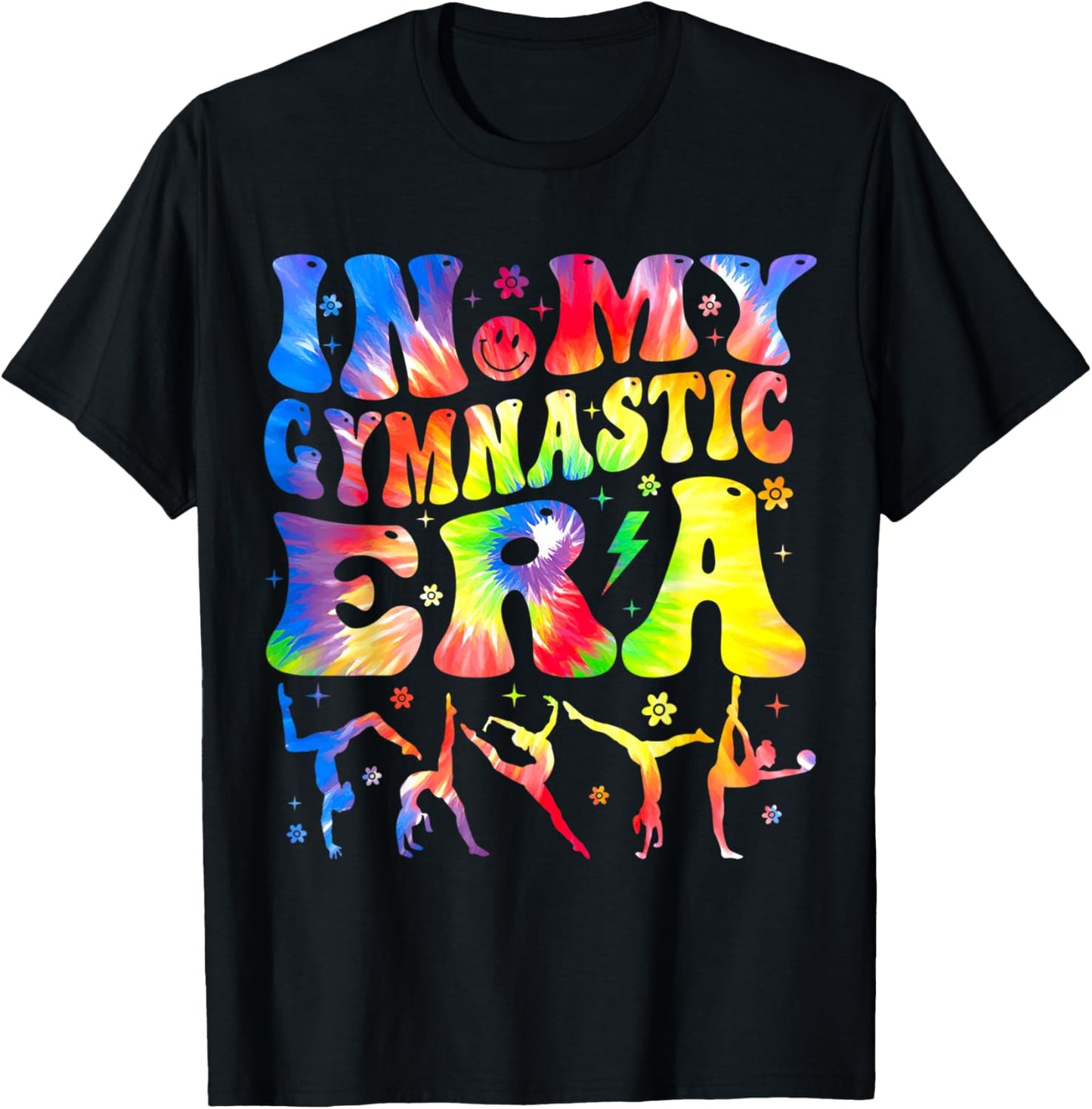 Trendy In My Gymnastics Era Funny Gymnast Gymnastic T-Shirt - T-Shirt | Black