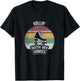 NICE 'N COOL Retro Vintage Rollin With My Homies Roller Skating , Female X-Small T-Shirt - T-Shirt | Black