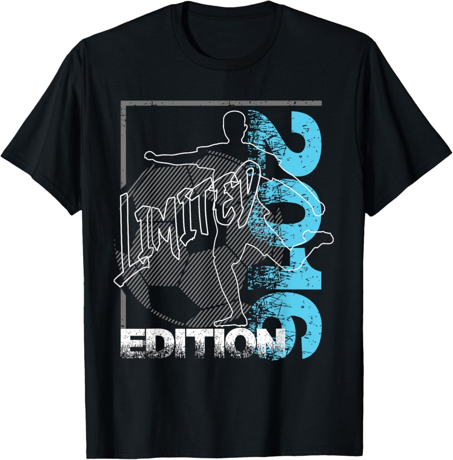 Limited Edition 2016 Limited Edition Football Birthday 2016 T-Shirt - T-Shirt | Black