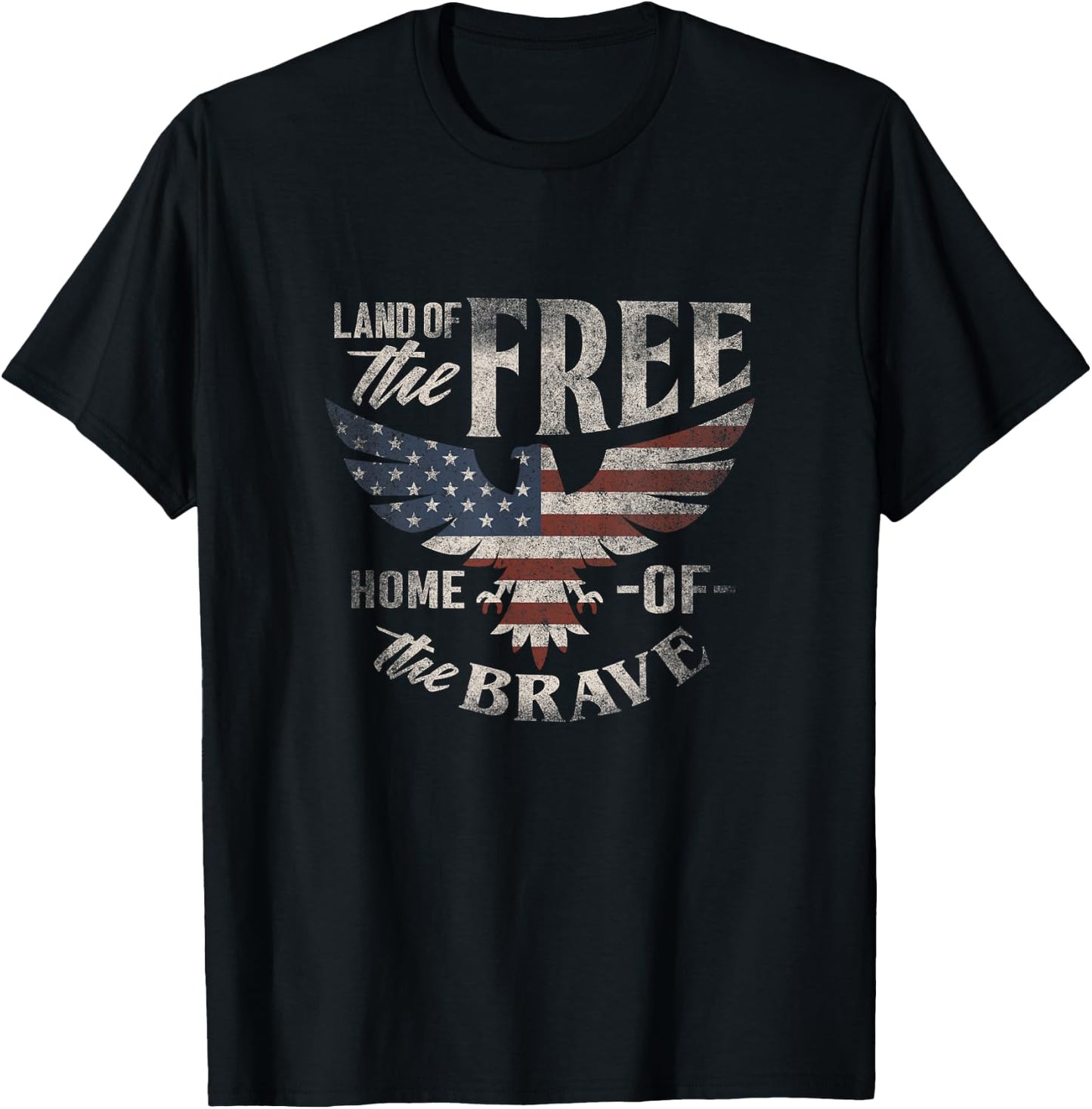 4th of July American Flag 1776 Patriotic Veteran Shirt Women Men T-Shirt - T-Shirt | Black