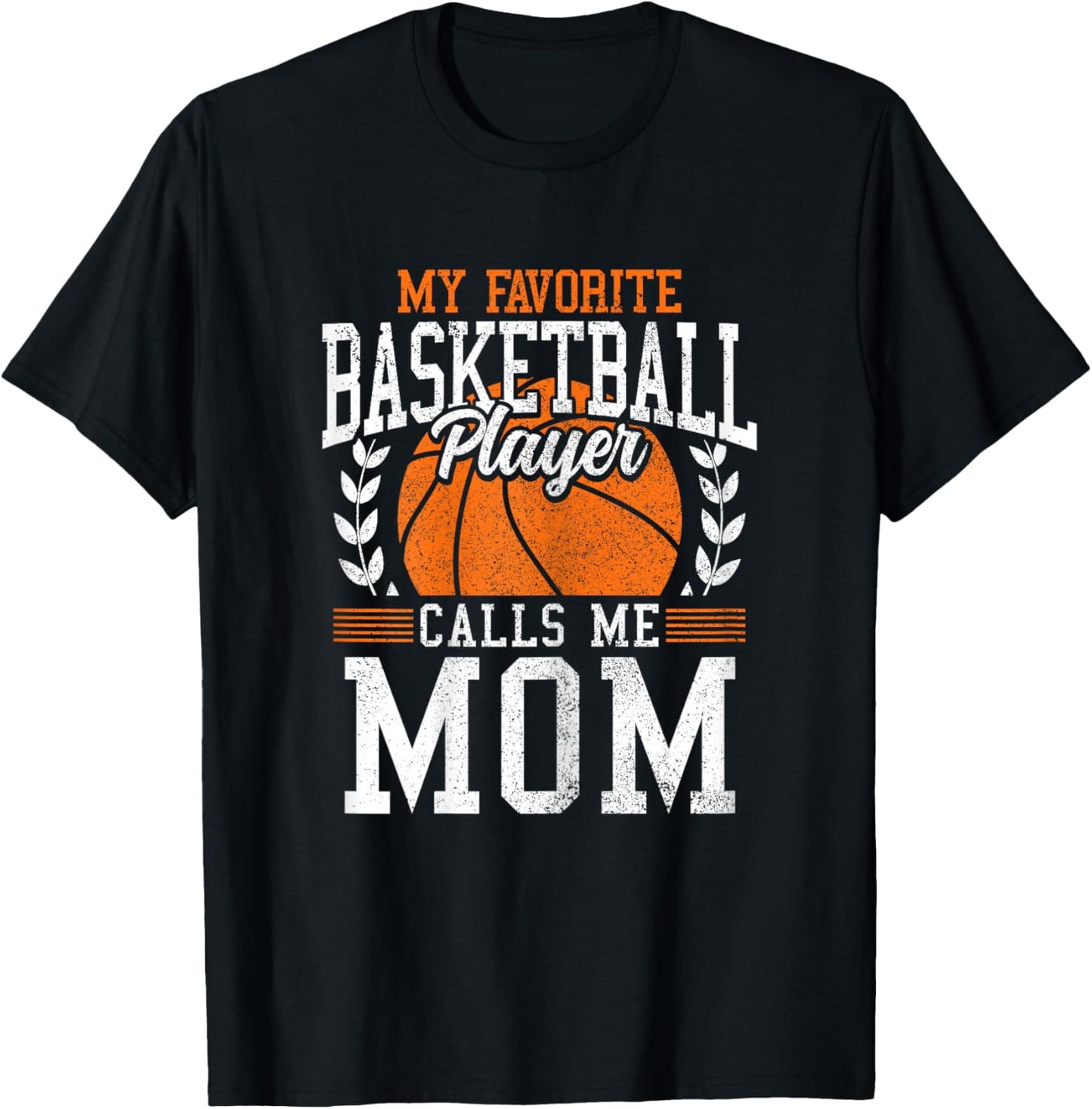 Basketball Mom Funny Bball Player Sports T-Shirt - T-Shirt | Black