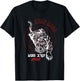 Old School Krav Maga Hebrew Logo Tiger Women & Men T-Shirt - T-Shirt | Black