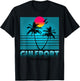 Gulfport Mississippi Holiday Retro Vintage Gift T-Shirt - T-Shirt | Black
