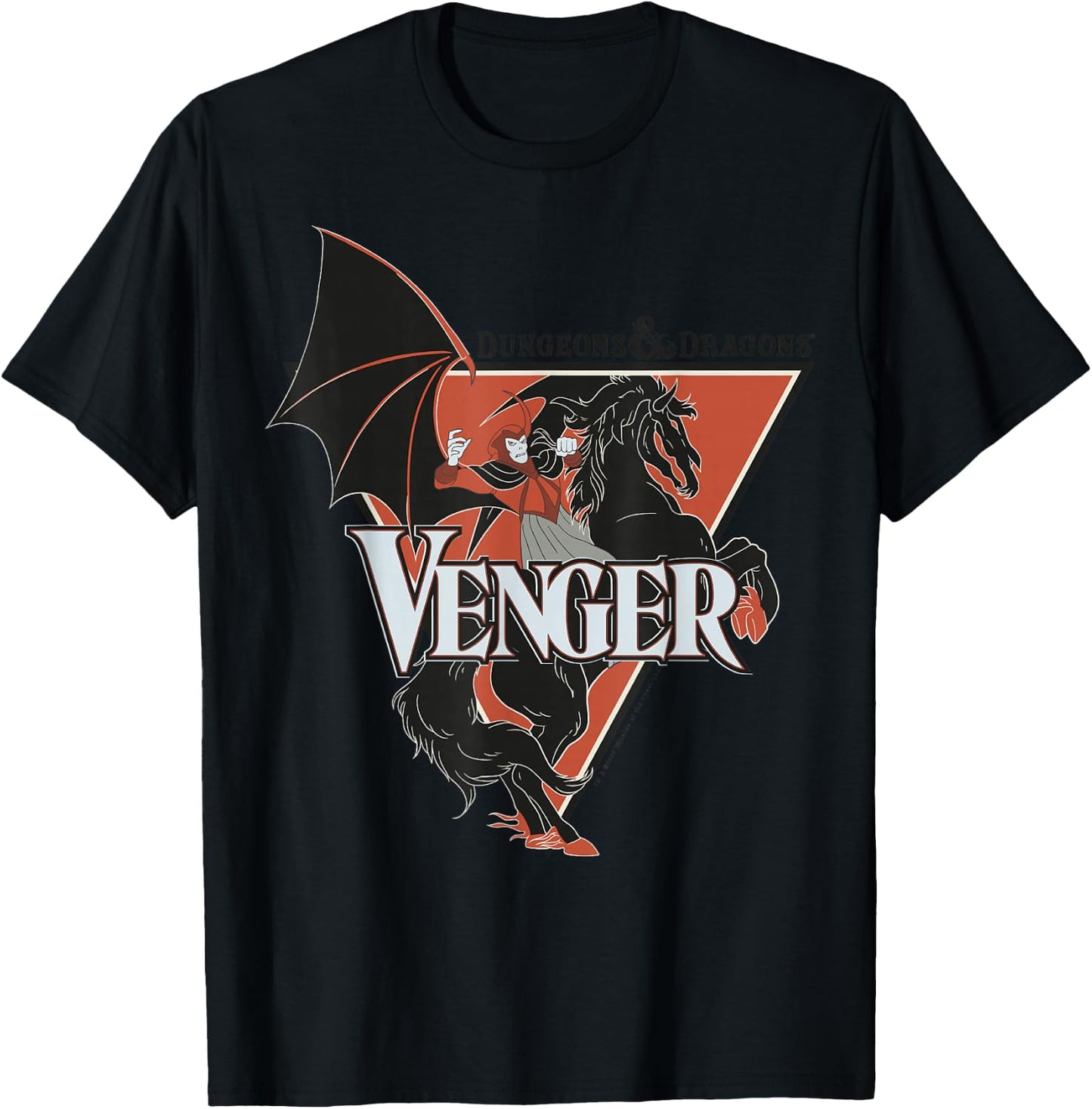 Dungeons & Dragons Venger Portrait T-Shirt - T-Shirt | Black